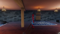 World 3-3 Low key bar interrogation scene