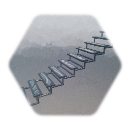 Metal Stair (Custom Collision)