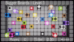 Rolling Cubes - Bigger Boards Level 1