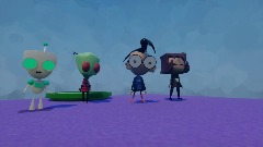 Invader zim rush lvl.1