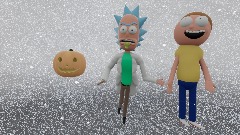 Rick & Mortys Halloween Town showcase Intro!