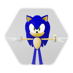 Sonic unleashed model