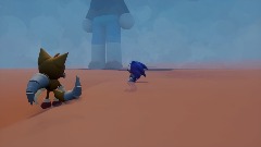 Sonic in the mugzillas home