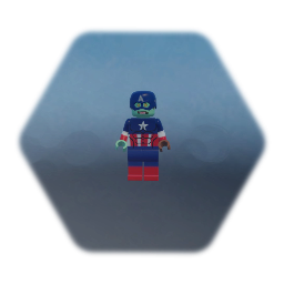 Lego zombie Captain America