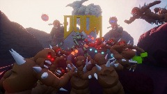 Doom portada original remake