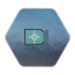 Rocket launcher aiming reticule