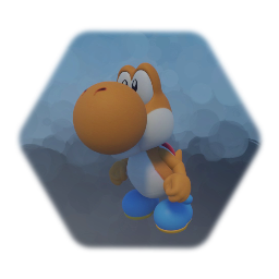 Eddi the Orange Yoshi