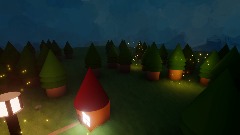 Small Forest at night :3