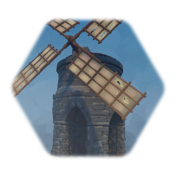 Old Stone Windmill
