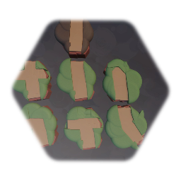 Grass Chunks With Paths