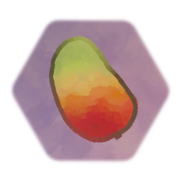 Watercolor Mango