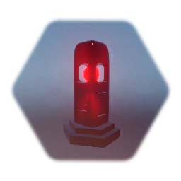 Evil light orb monument