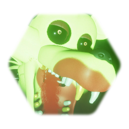 Machine girl green wolf animatronic wlfgrl