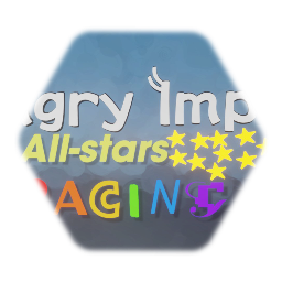 Angry imps all- stars racing logo
