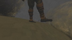 Kratos falling meme (recreation)