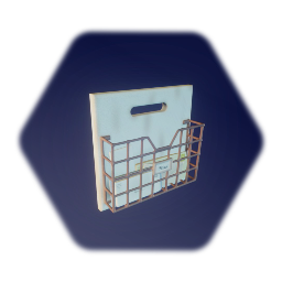 Wall Mounted Mail Bin