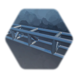 Metal beam light support/poutre metal pour lumière