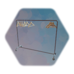 Drama Theatre/Playhouse - Coat Rack with Hanger