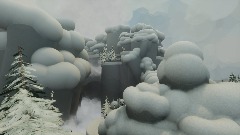 Montagnes enneigées (étape Mickey 1)