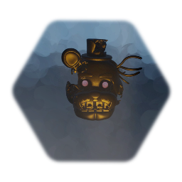 Scrapyard Golden Freddy Head