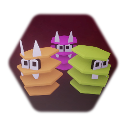 Paper Mario TOK Enemies