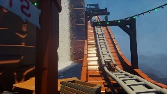 The Runaway Mine Train Ride