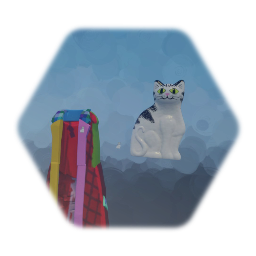 Sixth Doctor - Cat Badges