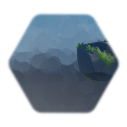 Remix de Rocher gris herbeux