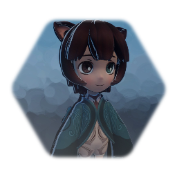 Black and white border shader