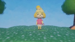 Isabelle has some coffee