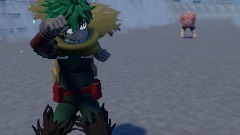 Vigilante Deku vs Muscular
