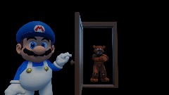SMG4 Door Meme Template(freddy dance Mario kart star theme)