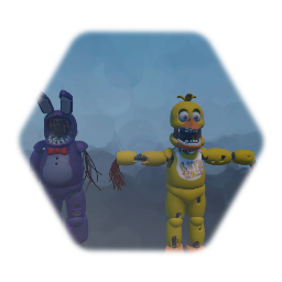 FNAF 2 Withered Characters (VR Designs)