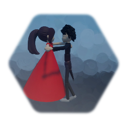 Waltzing couple