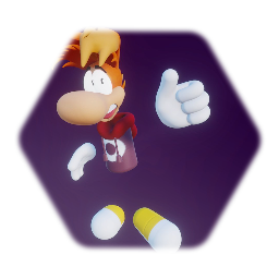 Sparks of Hope: Rayman Model mock-up