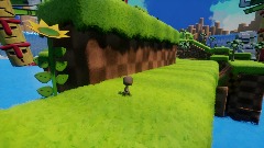 Sackboy in  Green Hill Zone