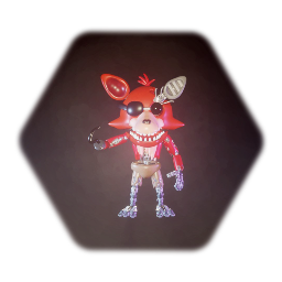 Withered Foxy - Fan Made Funko Pop