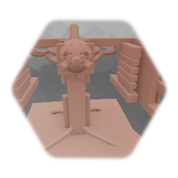 Erris Turret Sculpture Untextured