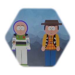 Woody & Buzz Lightyear in South Park
