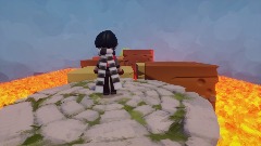Dont step on the yellow cube