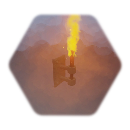 Dungeon Torch in Holder