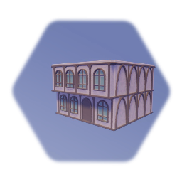 Wood Medieval Large House - TCMH11