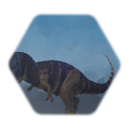 The Isle Giganotosaurus Default Skin.