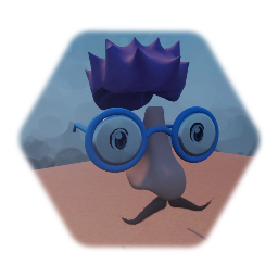 Playable Nerd Eyeglasses