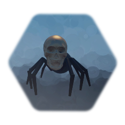 Spider skull