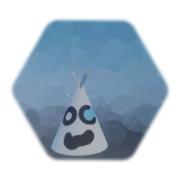 Party hat pattern template (closed)