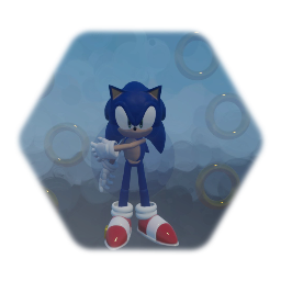 Modern sonic with timer and custom run