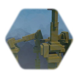 Sandstone pillar arrangement