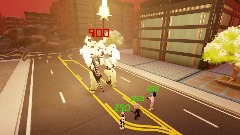 Ogre Mech Boss Battle