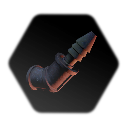 Rusty Pipe 45 Degrees to Hose